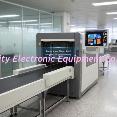 Sekitar 120 Kg X Ray Baggage Scanner Menyediakan Penetrasi 30mm Baja Optimized Checkpoint Screening Performance