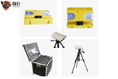 Persetujuan CE Portable Uvss Under Vehicle Surveillance System scanner mobil menemukan bom di bawah mobil untuk pusat perbelanjaan, rumah sakit